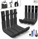 8 Pack Garage Storage Hooks, Ladder Hangers, Steel Wall Mount Hooks, Utility by SunVFaFa