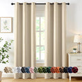 MIULEE Blackout Curtains for Bedroom Living Room 2 Panels, Thermal Insulated by MIULEE