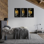 KAWAHONE Motivational Wall Art Canvas, Inspirational Quotes Grind Hustle Canvas - Image 5