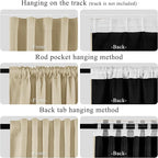 RYB HOME Extra Wide Blackout Curtain - Image 4