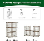 C&AHOME Wire Cube Storage, 6 - Image 7