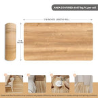 Wood Grain Peel and Stick Floor Tiles – 11.8” Width, Full Roll Length of 118" – - Image 6