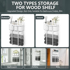 Towel Racks for Bathroom, Bathroom Shelf Over Toilet, Floating Shelves - Image 5