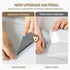 practicalWs Glossy Marble Wallpaper Peel and Stick White/Gold Granite Contact - Image 9