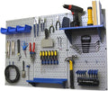 Wall Control Pegboard Organizer 4 ft. Metal Pegboard Standard Tool Storage Kit by Wall+Control