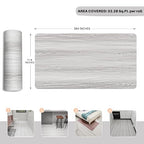 Wood Grain Peel and Stick Floor Tiles – 11.8” Width, Full Roll Length of 394" – - Image 5
