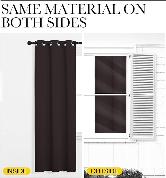 NICETOWN Blackout Thick Window Curtains - Image 4