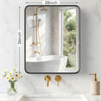 NEWBULIG 28X36 Inch Bathroom Mirror - Image 2