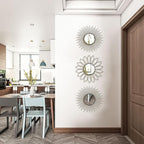 3 Pack Metal Mirrors for Wall Sunburst Wall Mirrors Home Décor Decorative - Image 7