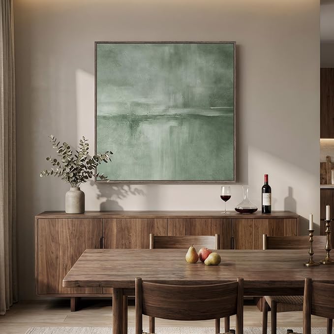 Extra Large Framed Black Abstract Wall Art - Image 4