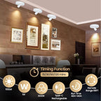HAMVIDNE LED Spotlight, Rechargeable Battery Picture Lights, Uplighting Indoor - Image 4