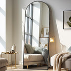 Rowjut 64"x21"Floor Mirror Arched Full Length Mirros, Mirror Floor Length - Image 8