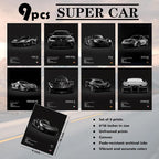 CSLGQGV Car Poster Vintage Racing Car Wall Art Supercar Canvas Prints Painting - Image 4
