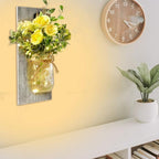 Wall Decor Mason Jar Sconces - Image 2