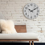 Wall Clock, 10 Inch Wall Clocks Battery Operated Silent Non Ticking, Country - Image 8