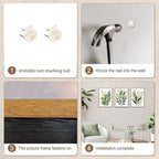 Bwodke Botanical Wall Art Plant Floral Watercolor Poster Canvas Prints Set of 3 - Image 3