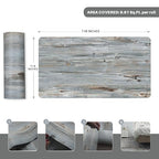 Wood Grain Peel and Stick Floor Tiles – 11.8” Width, Full Roll Length of 118" – - Image 3