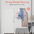 Optish Coat Rack Wall Mount, Coat Hook Wall Mount, Wall Hooks - Image 3