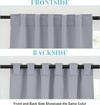 RYB HOME Small Window Curtains - Image 4