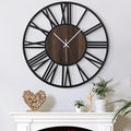 Large Wall Clock for Living Room Decor, 14 Inch Non Ticking Silent, Battery by ArtfulClocksBeautifulMoments