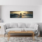Jesus Walking on Water Wall Art Christian Picture Wall Decor - Image 5