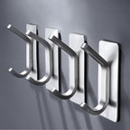 DELITON Adhesive Towel Hooks for Bathroom - Image 2