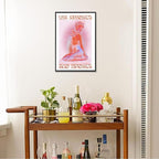 Spiritual Affirmation Art Poster Pink Woman Canvas Wall Art Aesthetic Pictures - Image 6