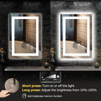 Hivone 28X20 LED Bathroom Mirror - Image 6