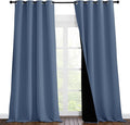 NICETOWN Cold Reducing Curtains, 100% Sun Blocking Curtains, Sound Proof Drapes by NICETOWN