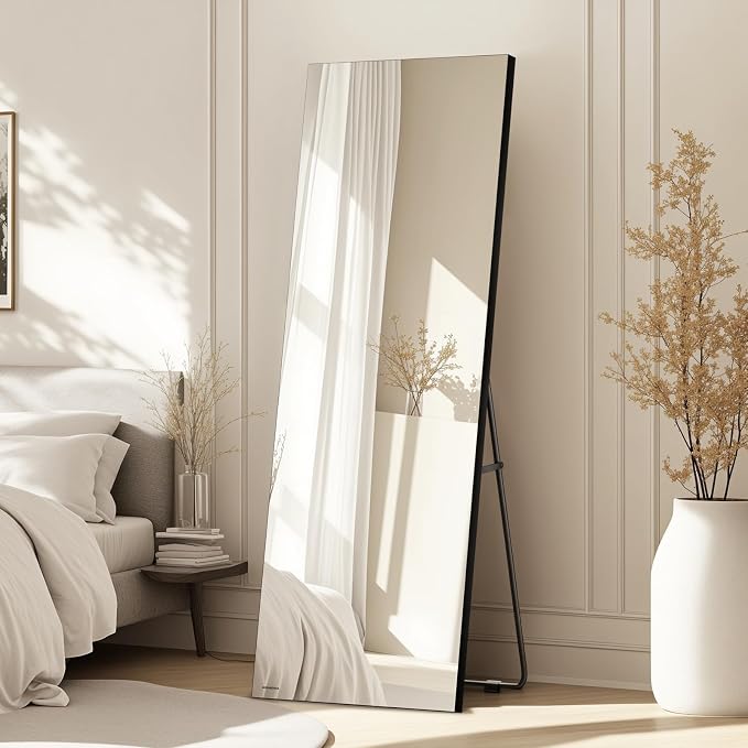 Kosmonia 58x18 Frameless Full Length Silver Coating Mirror w/Distortion Free - Image 2