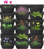 Vertical Garden Planter, 13 inch Wall Mounted Planter by kunghei