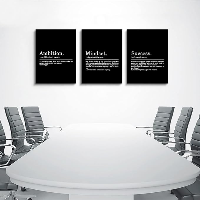 Inspirational Canvas Painting Wall Art -EPHANY ART, Mindset Quotes Prints - Image 2