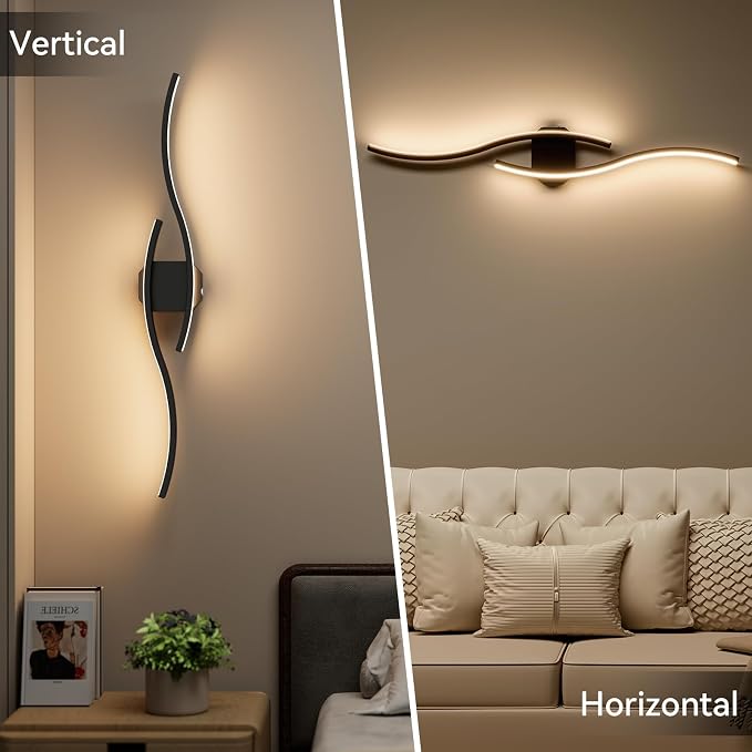 hunhun Battery Operated Wall Sconces Set of Two, Wireless Wall Sconce - Image 5