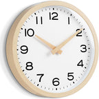 AKCISOT Wall Clock 12 Inch, Boho Office Wall Clocks Battery Operated Non Ticking - Image 2