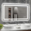 50x30 Inch LED Bathroom Mirror by Wedhouc