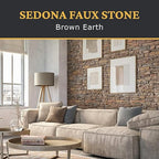AZ Faux High-Density Polyurethane Faux Stone Interlocking Left Endcap - Image 2