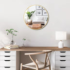 Itrue 12 Inch Small Round Wall Mirror, Not Full Size by Villacola