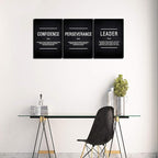 KAWAHONE Motivation Wall Poster Framed, Inspirational Leader Confidence - Image 4