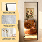 Simple Deluxe Full Length Mirror, - Image 4
