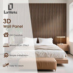 WPC Slat Wall Panels 8 Pack 96" x 6", Waterproof Fluted Wall Paneling, Accent - Image 2