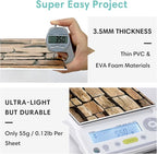 Commomy 3D Faux Stone Wall Panel Peel and Stick Wall Tiles - Image 4