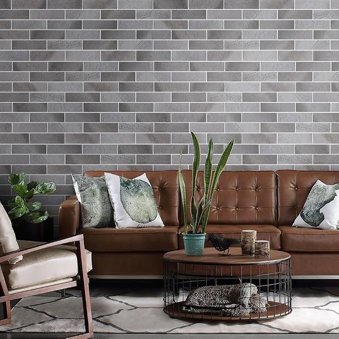 Faux Brick Wall Tile, 3D Thin Brick Veneers - Image 2