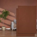 3D Wall Panels - 4PCS 47.2"x23.6" Faux Stone Wall Covering - MCM Modified Clay by NAMAII
