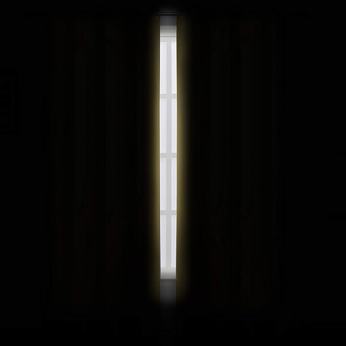 LEMOMO Yellow Thermal Blackout Curtains/52 x 84 Inch/Set of 2 Panels Room - Image 3