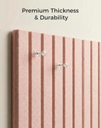 Aothia 12-Pack Felt Bulletin Board Tiles 48"x36", Modular Pin Board - Image 3