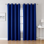 ChrisDowa Blackout Curtains 108 Inches Long 2 Panels Set by ChrisDowa