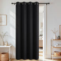 Joydeco Blackout Door Curtain for Doorway Privacy 80 Inches Long, Grommet by JOYDECO