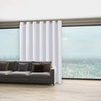BONZER Extra Wide Room Divider Curtain Screen Partitions Light Reducing Wall - Image 5