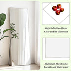 Sunniry Full Length Mirror 56x16 inch, Stand Up Mirror - Image 2