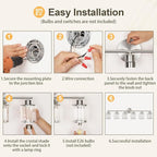 Crystal Bathroom Light Fixtures, Bathroom Lighting Fixtures Over Mirror - Image 9